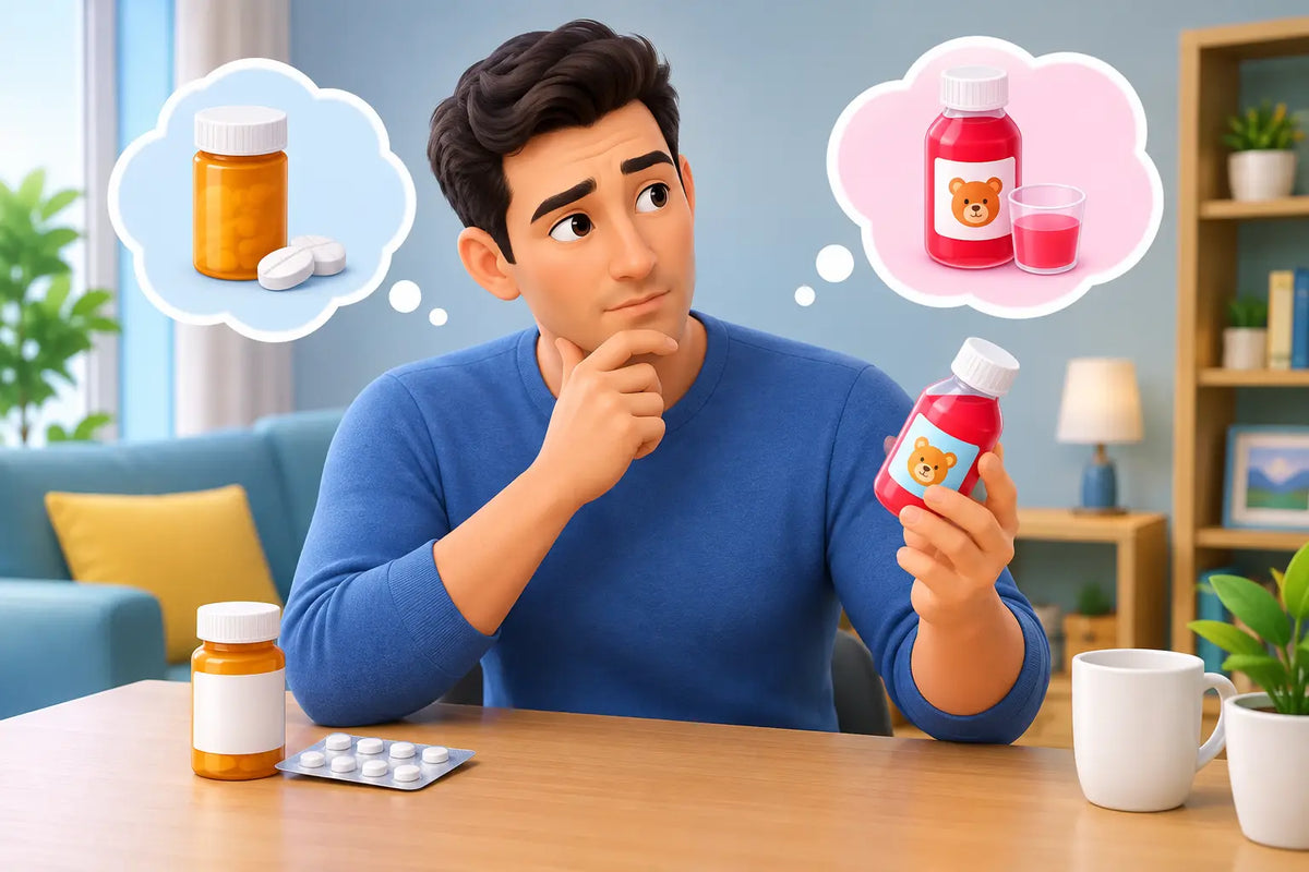 Can Adults Take Children’s Medicine Safely?