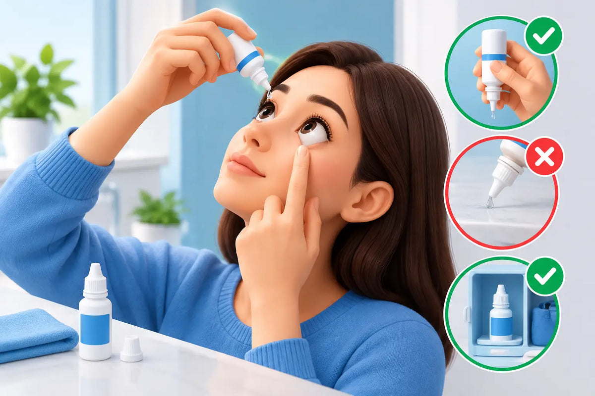 How to Use Eye Drops Safely and Avoid Contamination