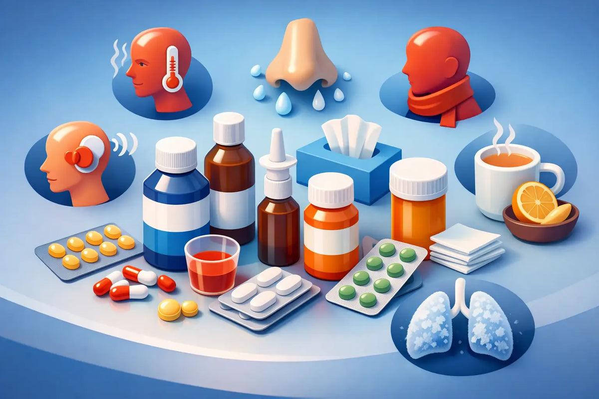 Best OTC Cold Medicine for Adults by Symptom
