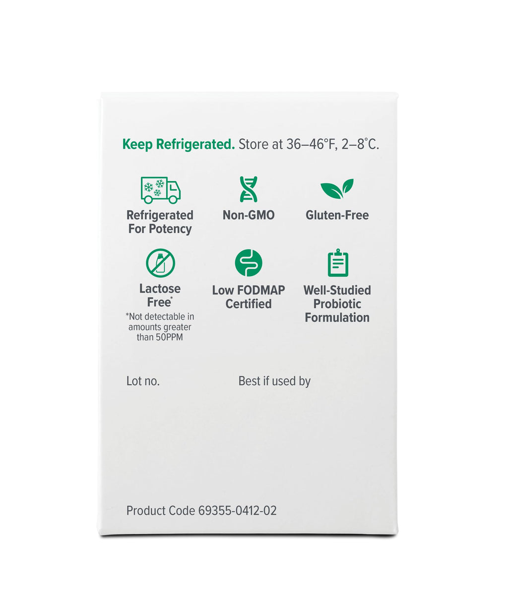 Visbiome® Advanced GI Care - High Potency Probiotic 450 Billion Strength - 30 Packets Unflavored Powder - Original De Simone Formulation - Shipped Cold in Recyclable Cooler with Temperature Monitor.
