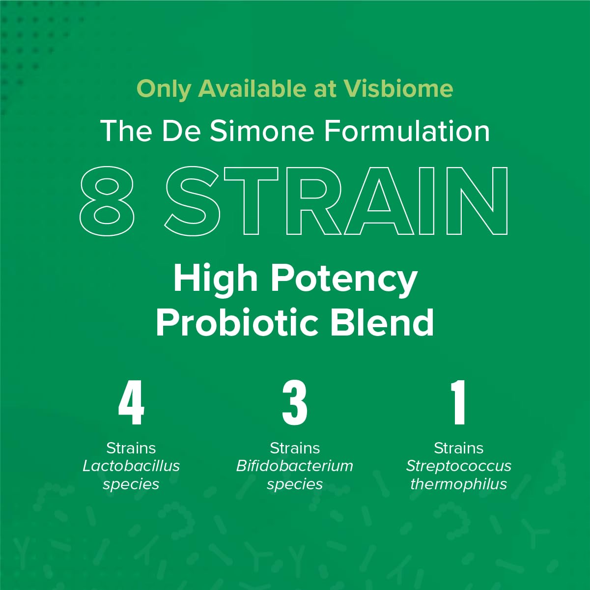 Visbiome® GI Care - High Potency Probiotic - 112.5 Billion CFU Live Probiotics, Original De Simone Formulation, Made in USA, 180 Capsules.